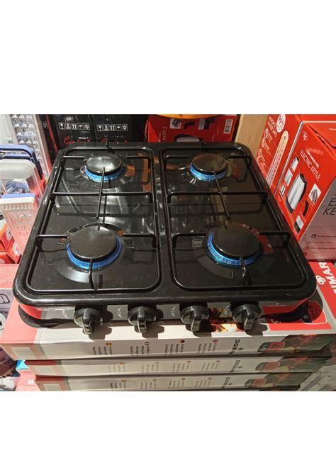 builders 4 plate gas stove